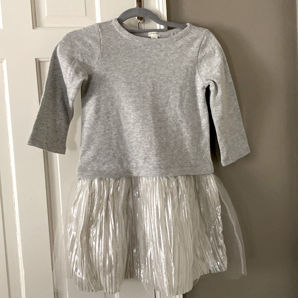 NWT Crewcuts Girl’s Tutu Sweatshirt Dress